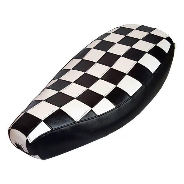 Black & White Ska Checks Mod Vespa ET 2 / 4 Checkers seat covers